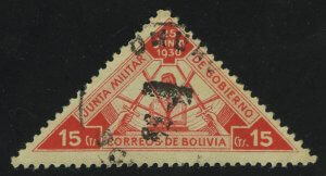 1931. Боливия. 1-я годовщина Революции. 15C
