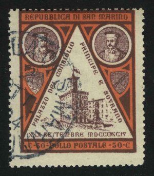 1894. Сан-Марино. Торжественное открытие нового Правительственного дворца