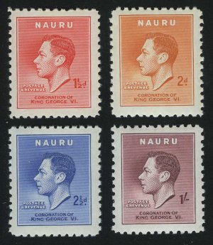 1937. Науру. Серия "Коронация короля Георга VI"