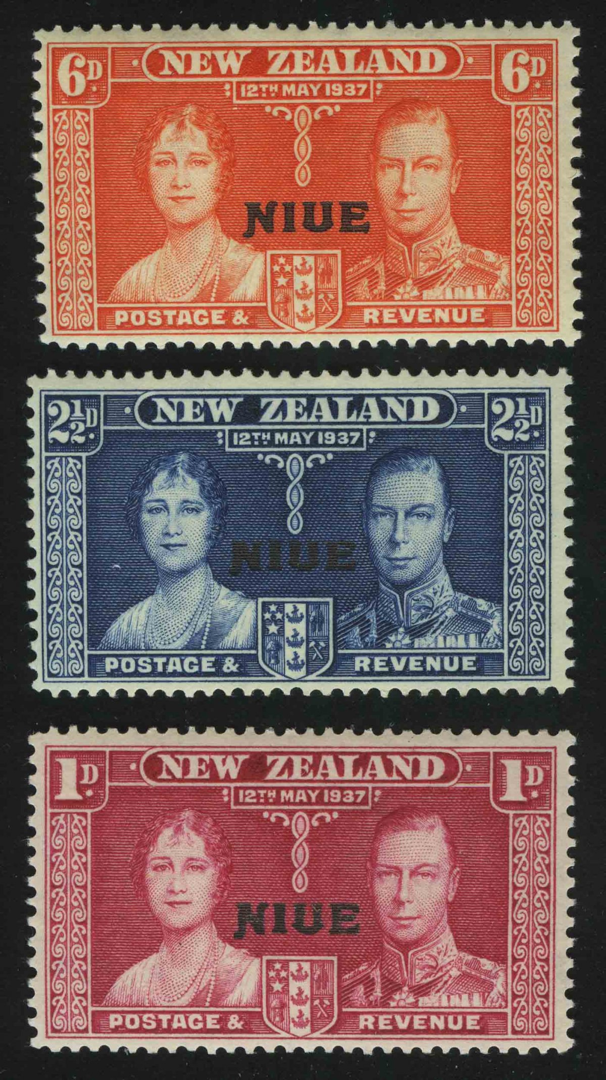 Postage stamps of Niue