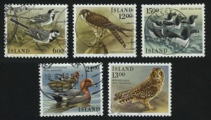 1986-90 Исландия. Набор "Птицы"