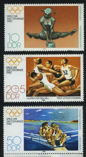 Олимпийские игры - Москва, СССР