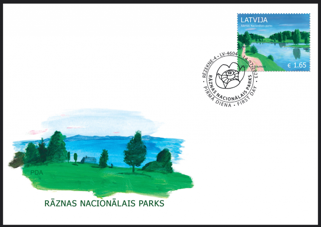 Latvijas Pasts пополняет серию исторических марок Национальные парки Латвии