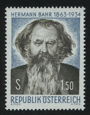Birth Centenary of Hermann Bahr (1863-1934)