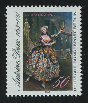 La Barbarina (painting of Barbara Campanini) La Barbarina (painting of Barbara Campanini) Серия: Pesne, Antoine (artist) 1683-1757