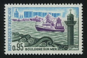 1967. Франция. Булонь-сюр-Мер. Реклама для туристов