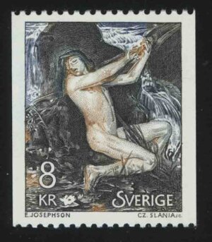 "Водяная фея" (Näcken), 1882, Эрнст Джозефсон