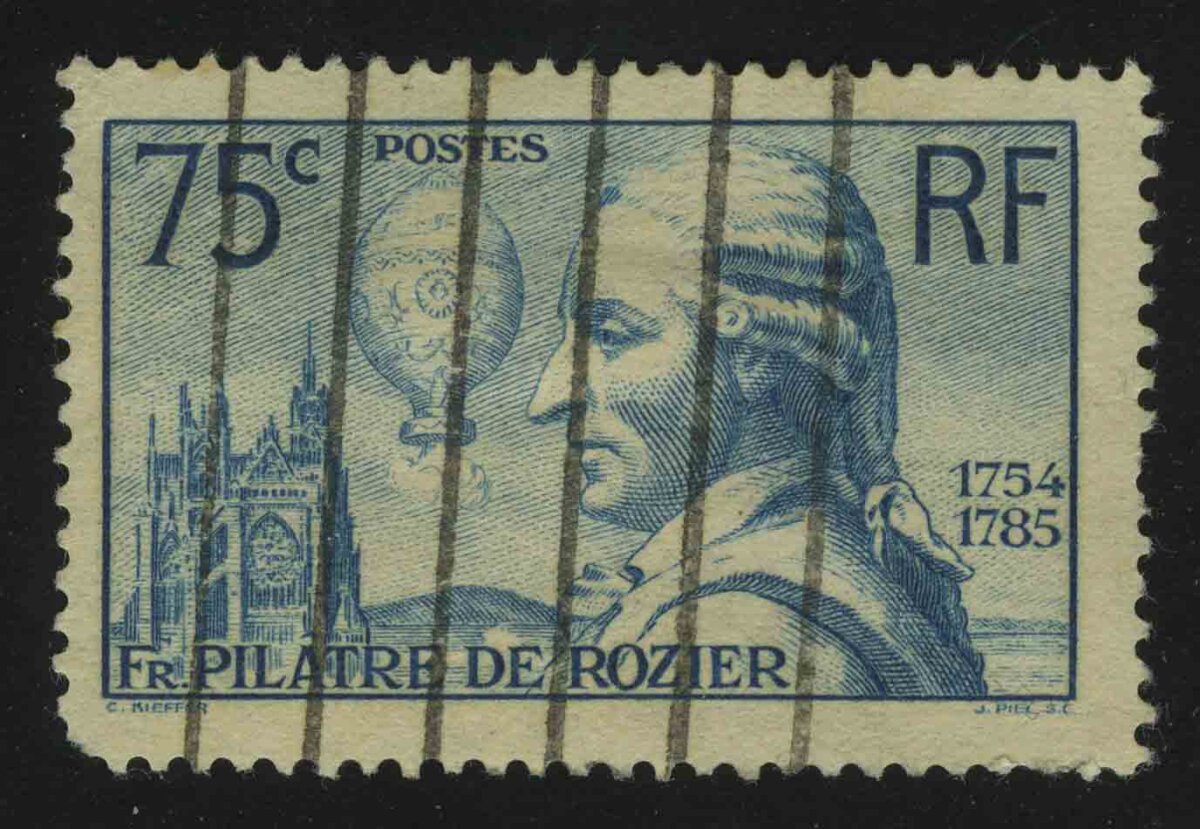 Франсуа Пилатр де Розье (1754-1785) физик и баллонист