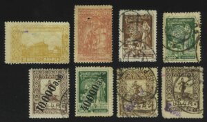 1919-1923. Армения, Грузия. Гражданская война. Набор марок
