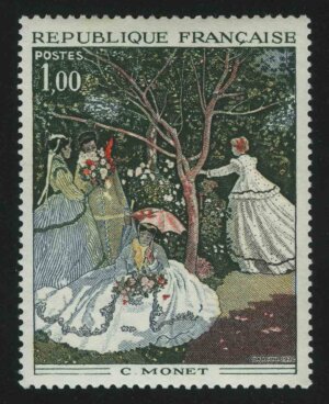 Клод Моне (1840-1926). Женщины в саду