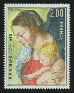 P.P. Rubens (1577-1640) "Madonna and Child"
