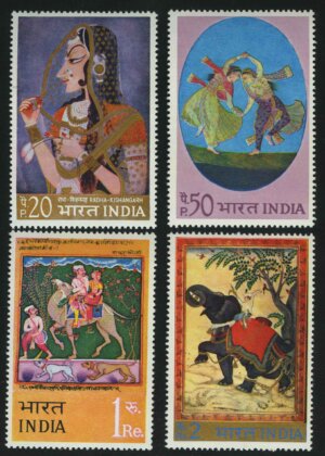 Индийские миниатюрные картины