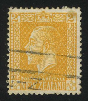 1916. Новая Зеландия. Король Георг V. 2P