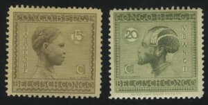 1924. Бельгийское Конго. Портреты и ремесла/навыки коренных народов