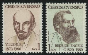 Birthdays of Vladimir Lenin and Friedrich Engels