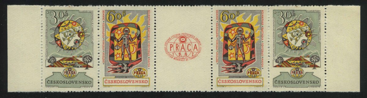 1962 Praga 1962 International Stamp Exhibition