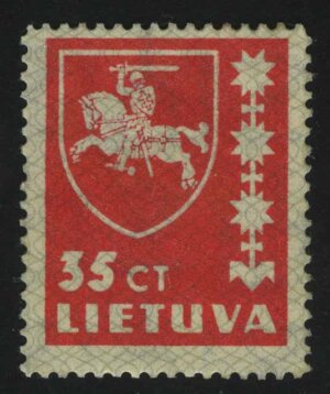 1937. Литва. Герб - Витис. 35 С