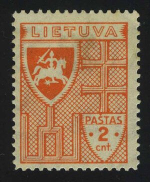 1936. Литва. Герб и символы. 2C