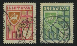 1934. Литва. Герб и символы