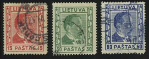 1936. Литва. Президент Антанас Сметона