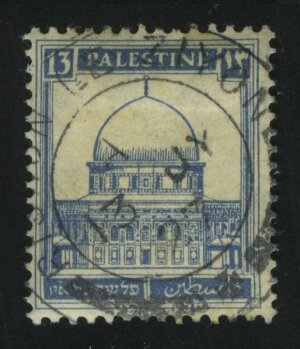 1927. Британская Палестина. Купол скалы, Иерусалим. 12M