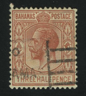 1924. Багамы. Король Георг V. 1½P
