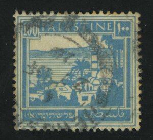 1927. Британская Палестина. Тверия и Галилейское море. 100M
