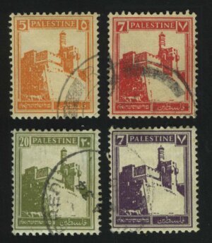 1927-1932. Британская Палестина. Серия "Цитадель, Иерусалим"