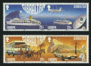 1988. Гибралтар. Серия "Европа (C.E.P.T.) 1988 — Транспорт и связь"