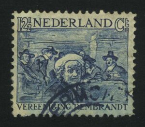 1930. Нидерланды. Рембрандт. 12½+(5) C. Благотворительная