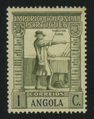 1938. Ангола. Васко да Гама. 1С