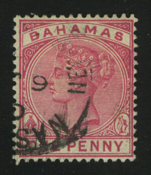 1884. Багамы. Королева Виктория. 1P