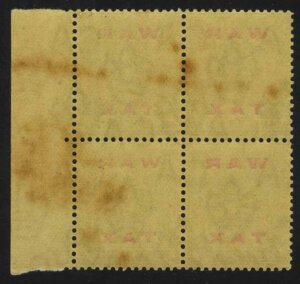 1919. Багамы. Военные налоговые марки, Король Георг V, ½P