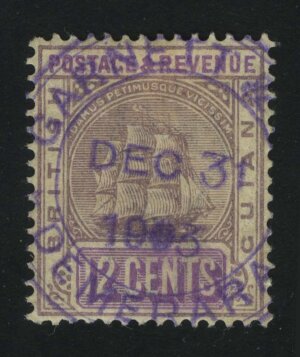 1905. Британская Гвиана. "Печать колонии" 12C