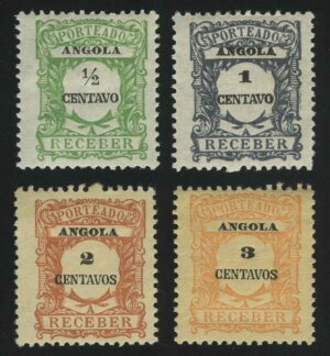 1921. Ангола. Доплатные марки