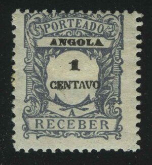 1921. Ангола. Доплатные марки, 1С