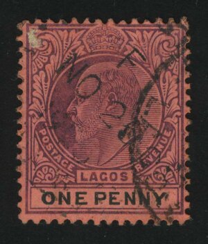 1904. Лагос. Король Эдуард VII