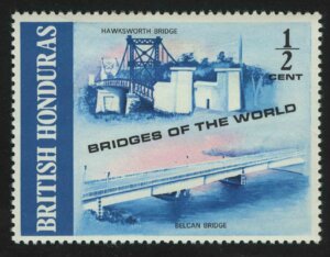 1971. Британский Гондурас. Мосты Хоксуорта и Белькана